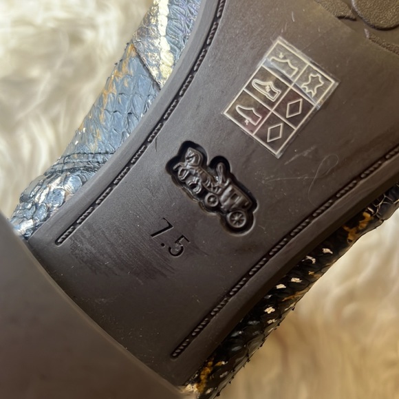 Coach Cassandra Hand painted booties size 7.5 - Picture 14 of 14